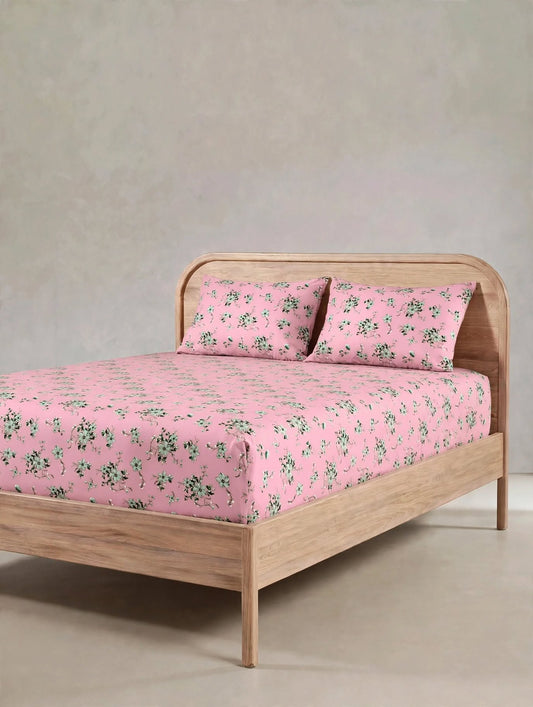 Desert Bloom Beige Floral - Fitted
