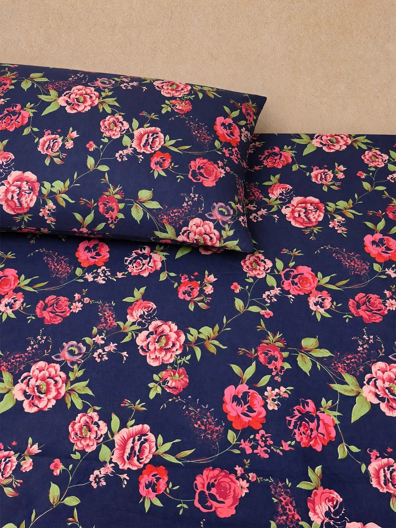 Navy Blush Bloom