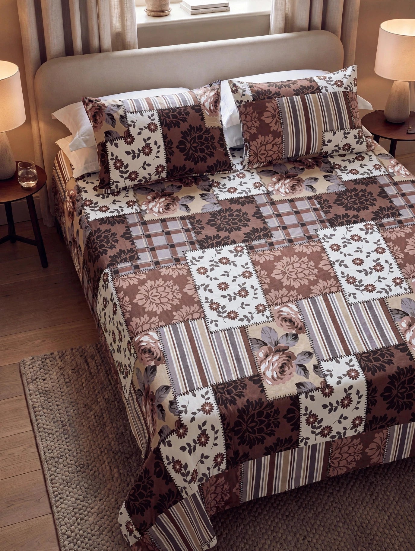 Vintage Bloom Taupe